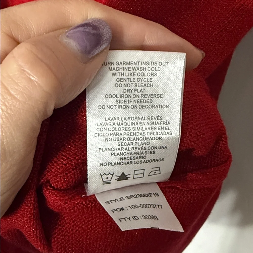 Briggs New York gorgeous red